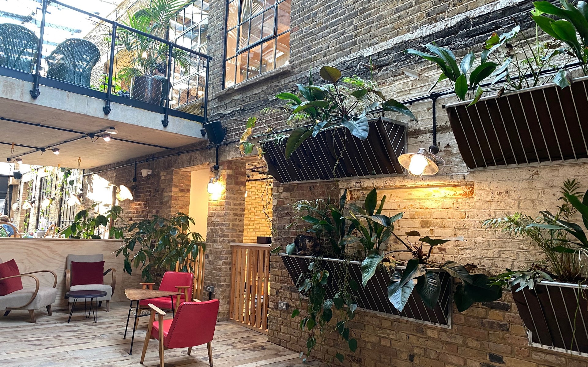 A bright and airy co-working space