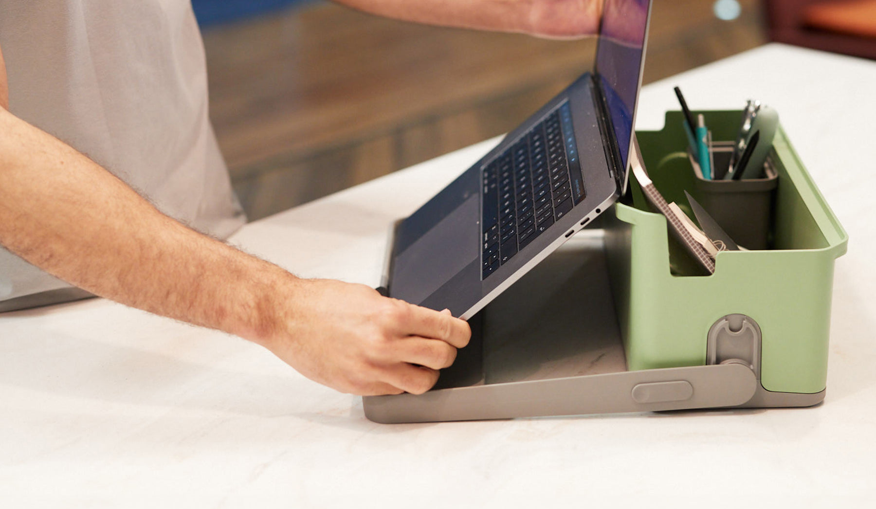 Optimising Workspaces, Elevating Productivity - Portable Caddies and Workbags foreffective flexible working anywhere.