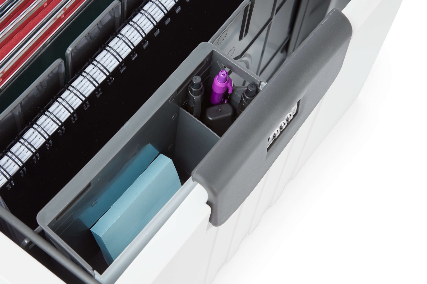 Hotbox Origin Portable and Lockable Desk A4 Storage Caddy